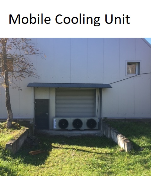 Mobile cooling unit